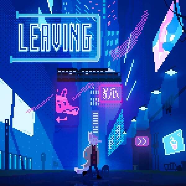 Cover art for Leaving